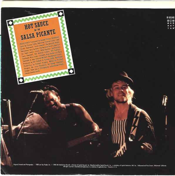 Thomas Dolby : Hot Sauce (7", Promo)