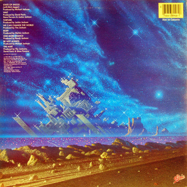 The Jacksons : Victory (LP, Album, Car)