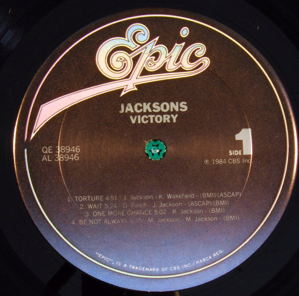 The Jacksons : Victory (LP, Album, Car)