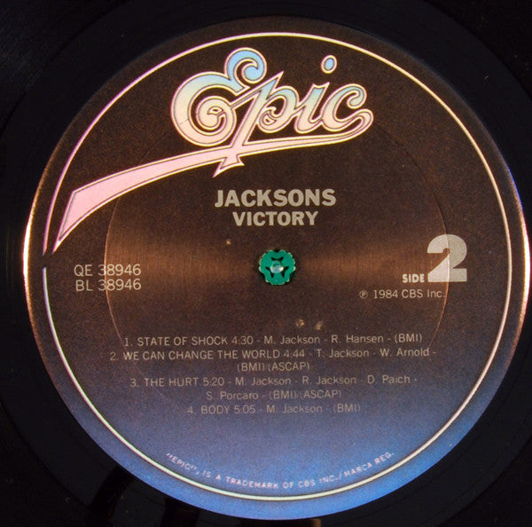 The Jacksons : Victory (LP, Album, Car)