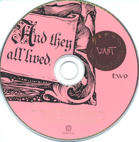 Rufus Wainwright : Want Two (CD, Album + DVD-V + RE)