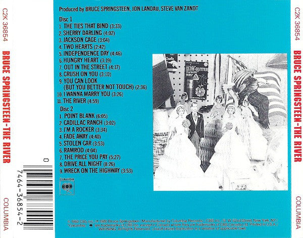 Bruce Springsteen : The River (2xCD, Album, RE)
