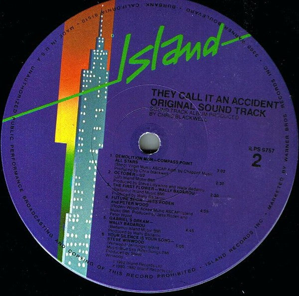 Various : Original Sound Track From They Call It An Accident (LP, Comp, All)