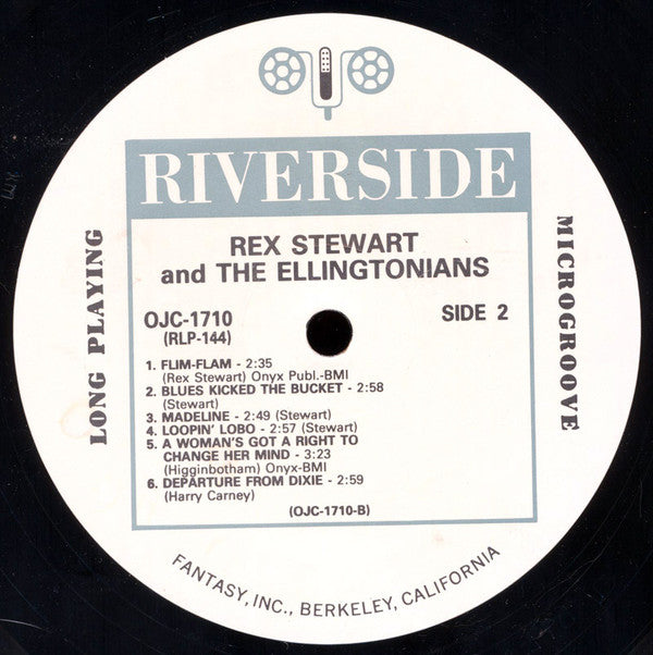 Rex Stewart And The Ellingtonians : Rex Stewart And The Ellingtonians (LP, Comp, RE, RM)