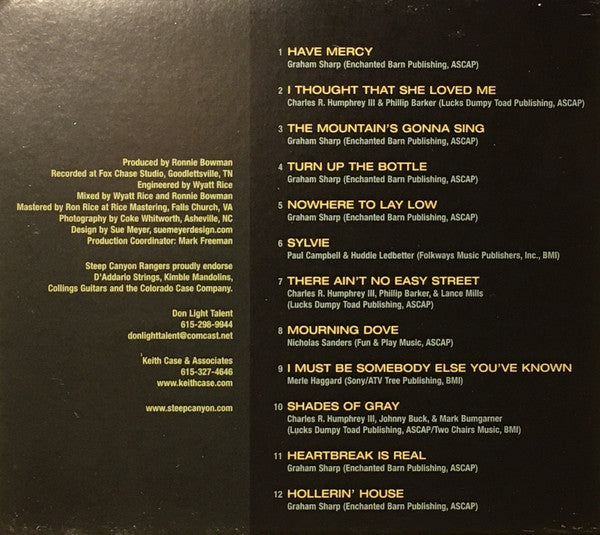 Steep Canyon Rangers : Deep In The Shade (CD, Album)