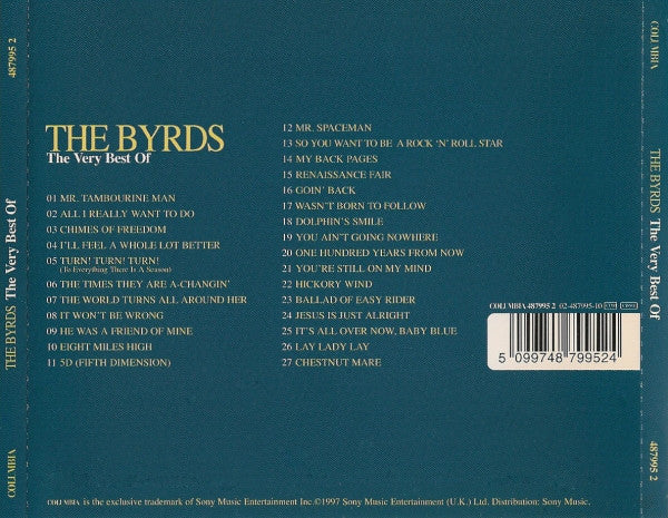The Byrds : The Very Best Of The Byrds (CD, Comp)