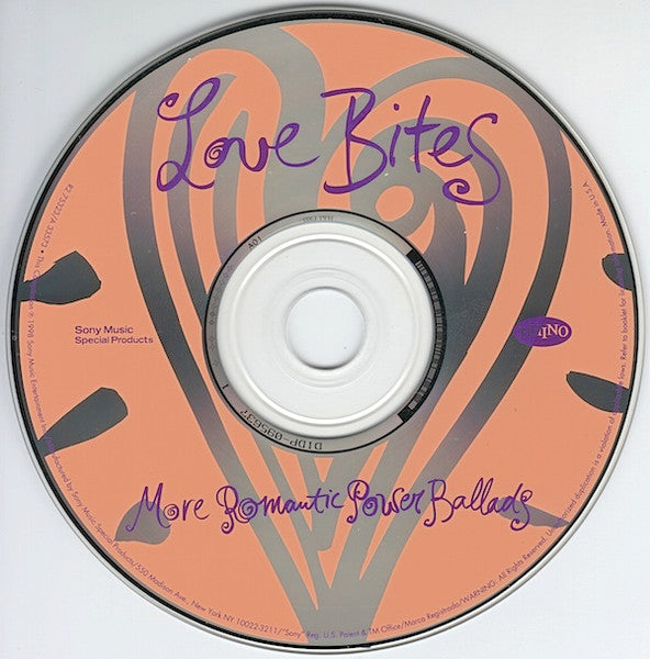 Various : Love Bites (More Romantic Power Ballads) (CD, Comp)