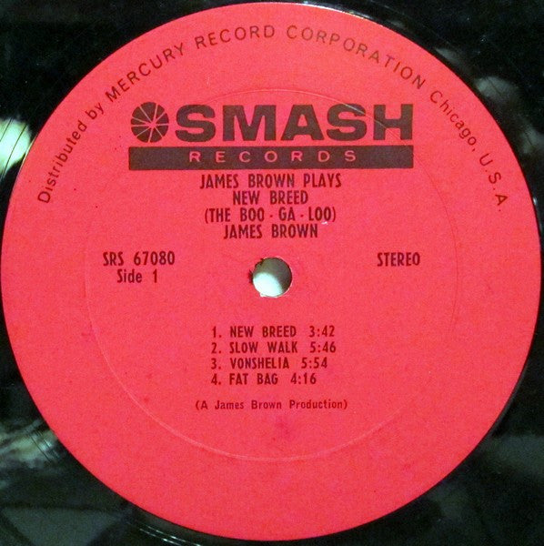 James Brown : Plays New Breed (The Boo-Ga-Loo) (LP, Album, Ter)