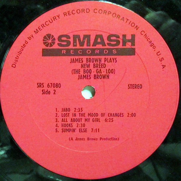James Brown : Plays New Breed (The Boo-Ga-Loo) (LP, Album, Ter)