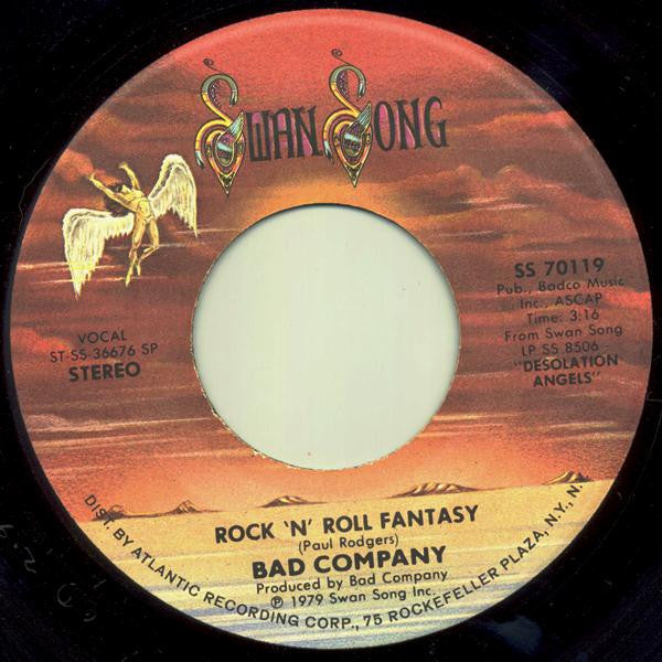 Bad Company (3) : Rock 'N' Roll Fantasy (7", Single, Spe)