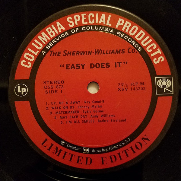 Various : Easy Does It (LP, Comp, Ltd)