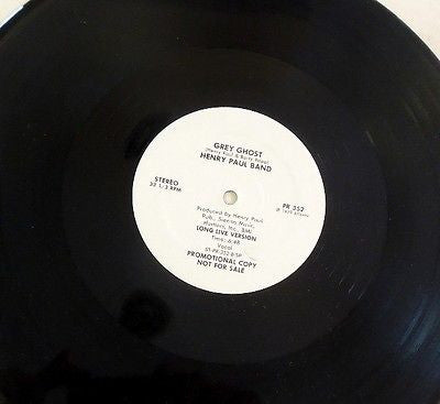 Henry Paul Band : Grey Ghost (12", Promo)