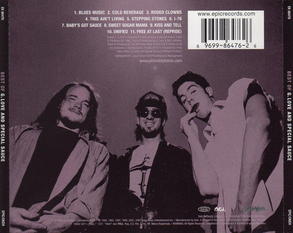 G. Love & Special Sauce : Best Of (CD, Comp)
