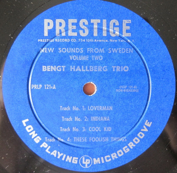 Bengt Hallberg Trio, Lars Gullin Quartet : Bengt Hallberg And Lars Gullin (10")