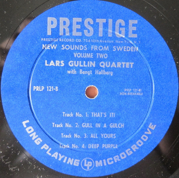 Bengt Hallberg Trio, Lars Gullin Quartet : Bengt Hallberg And Lars Gullin (10")