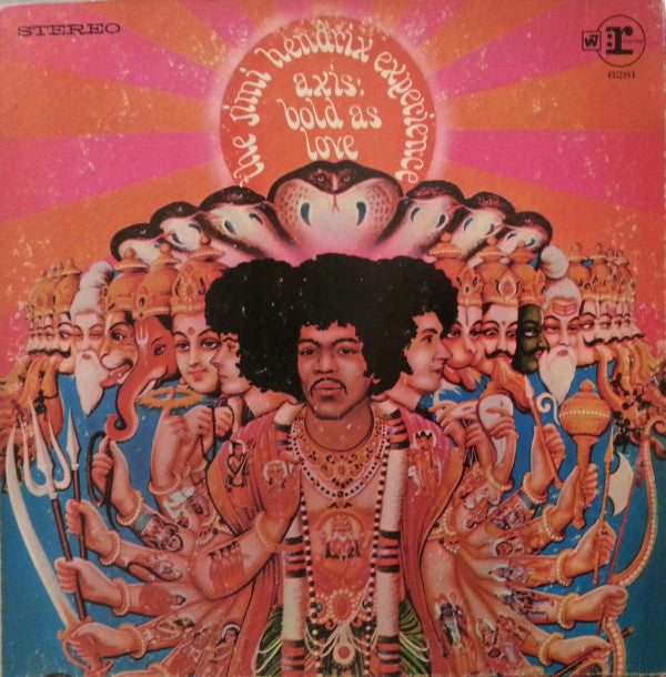 The Jimi Hendrix Experience : Axis: Bold As Love (LP, Album, RE, San)
