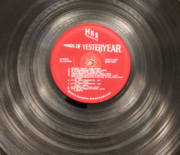 Humphrey Recording Service : Sounds Of Yesteryear (LP)