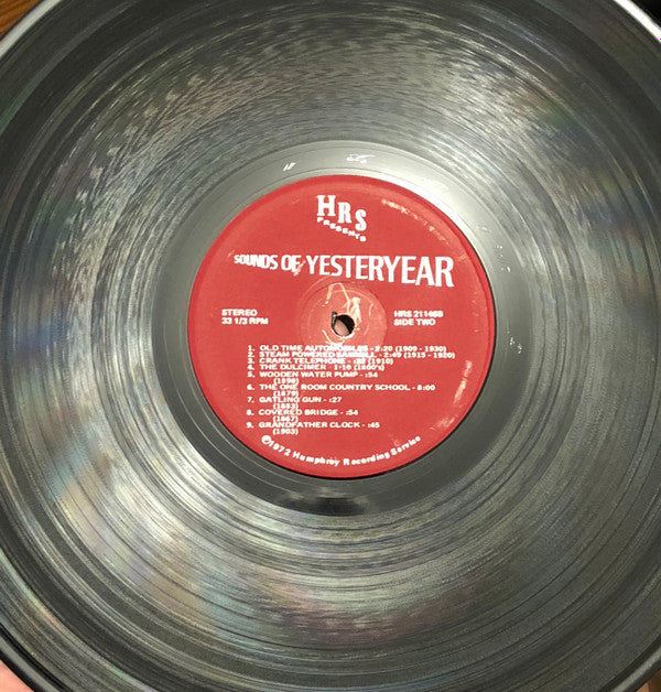 Humphrey Recording Service : Sounds Of Yesteryear (LP)
