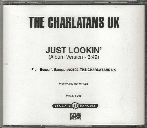 The Charlatans UK* : Just Lookin' (CD, Single, Promo)