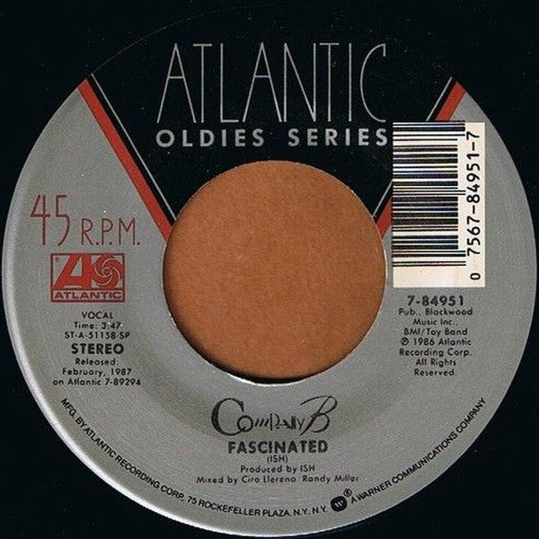 The System / Company B : Don't Disturb This Groove / Fascinated (7")