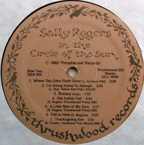 Sally Rogers : In The Circle Of The Sun (LP, Album)