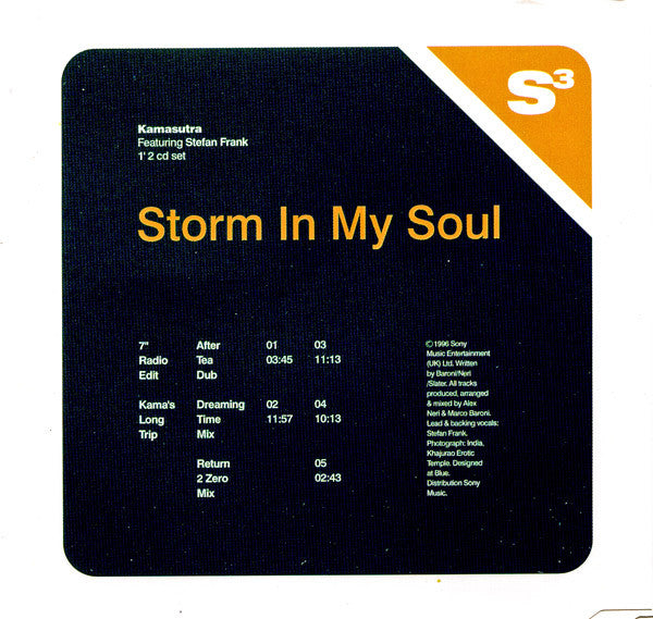 Kamasutra Featuring Stefan Ashton Frank : Storm In My Soul (CD, Maxi)