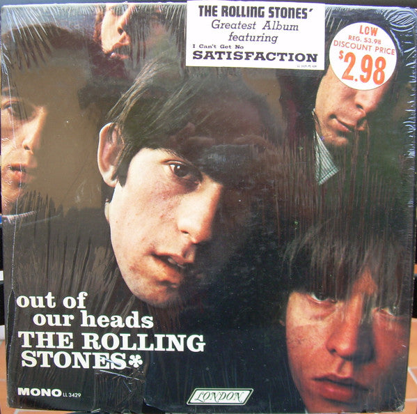 The Rolling Stones : Out Of Our Heads (LP, Album, Mono, FFR)