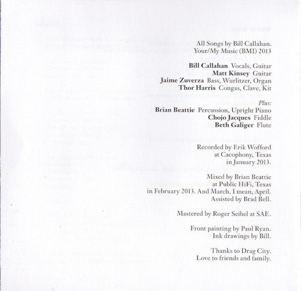 Bill Callahan : Dream River (CD, Album)