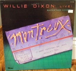 Willie Dixon With Chicago Blues All Stars : Live Backstage Access (LP)