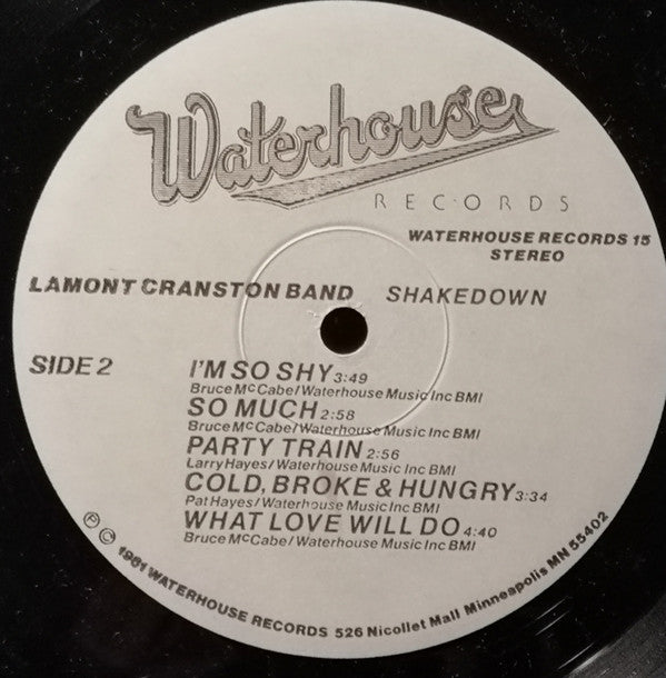Lamont Cranston Band : Shakedown (LP, Album)
