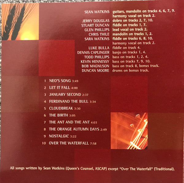 Sean Watkins : Let It Fall (HDCD, Album)