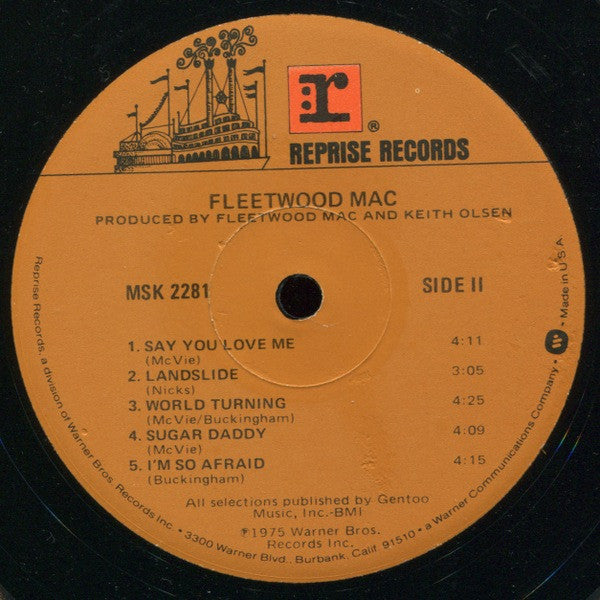Fleetwood Mac : Fleetwood Mac (LP, Album, RE, Win)