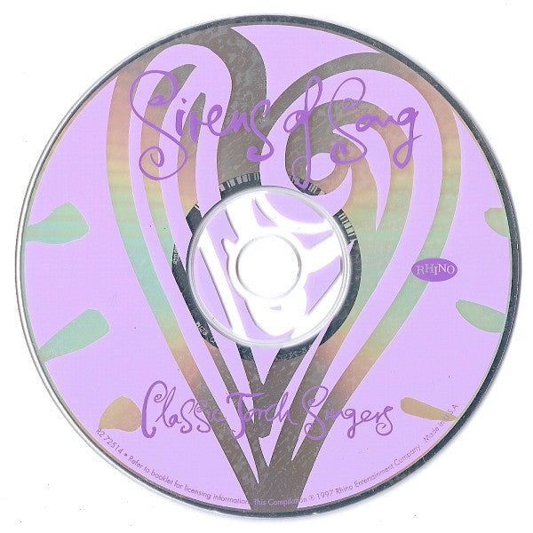 Various : Sirens Of Song - Classic Torch Singers (CD, Comp, RM)
