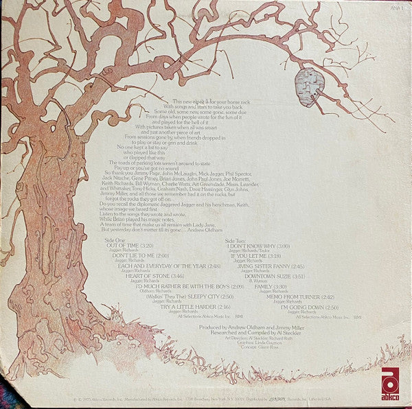 The Rolling Stones : Metamorphosis (LP, Comp, Pet)