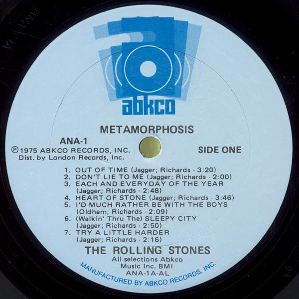 The Rolling Stones : Metamorphosis (LP, Comp, Pet)