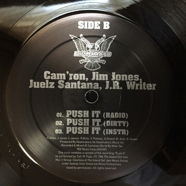 Juelz Santana / The Diplomats : S.A.N.T.A.N.A. / Push It (12")