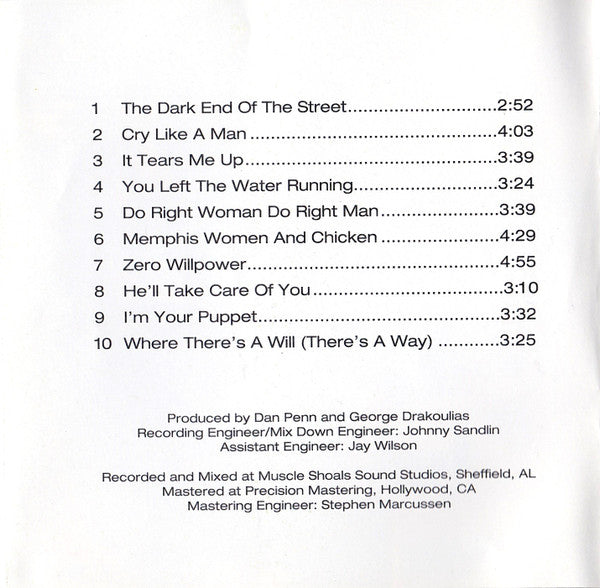 Dan Penn : Do Right Man (CD, Album)