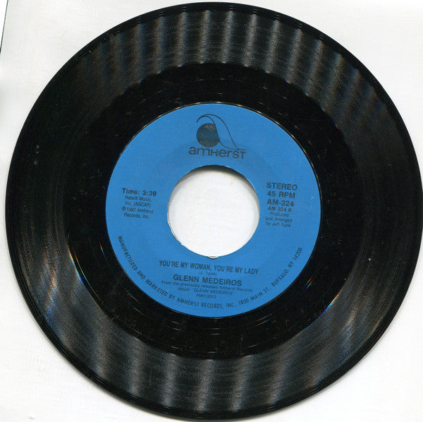 Glenn Medeiros : Long And Lasting Love (Once In A Lifetime) (7", Single, Styrene, Car)