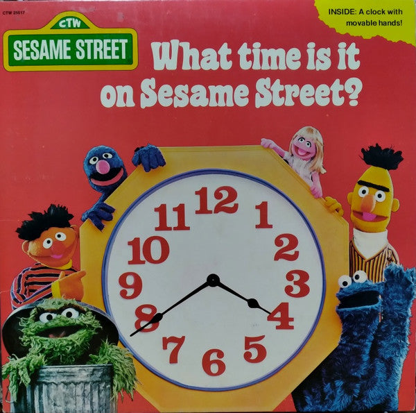 Sesame Street : What Time Is It On Sesame Street (LP, Album)