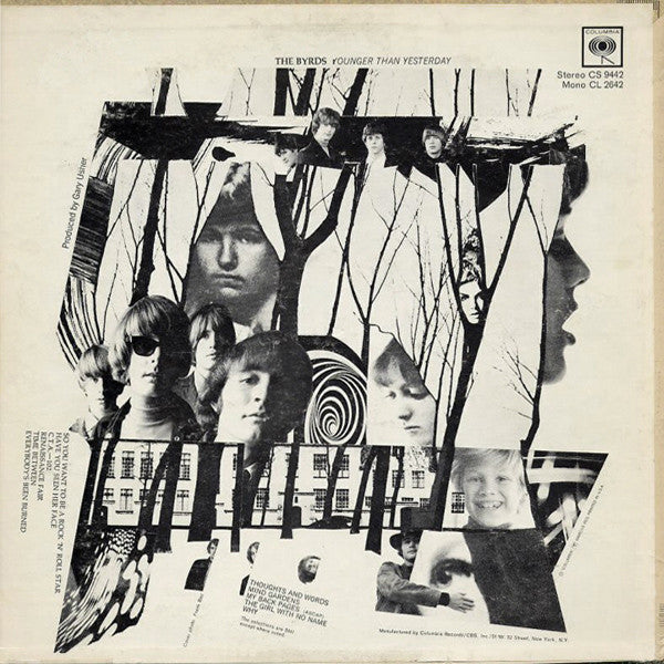 The Byrds : Younger Than Yesterday (LP, Album, Mono)