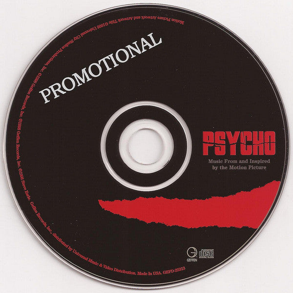 Various : Psycho - Music From And Inspired By The Motion Picture (CD, Album, Promo)