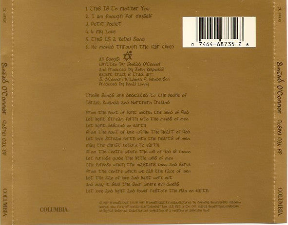 Sinéad O'Connor : Gospel Oak EP (CD, EP)
