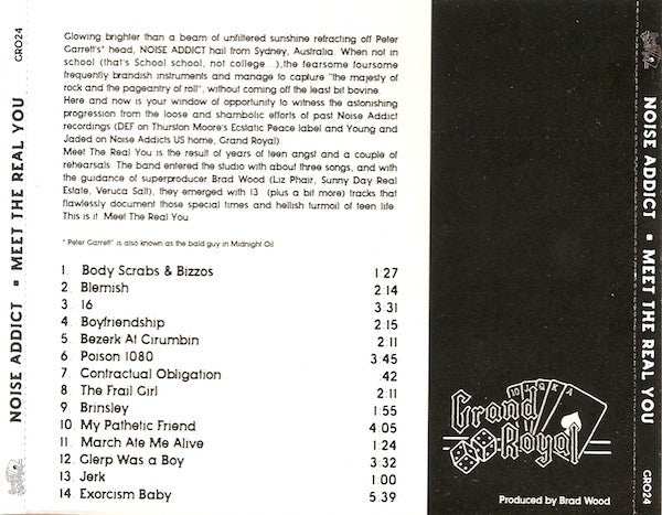 Noise Addict : Meet The Real You (CD, Album, Promo)