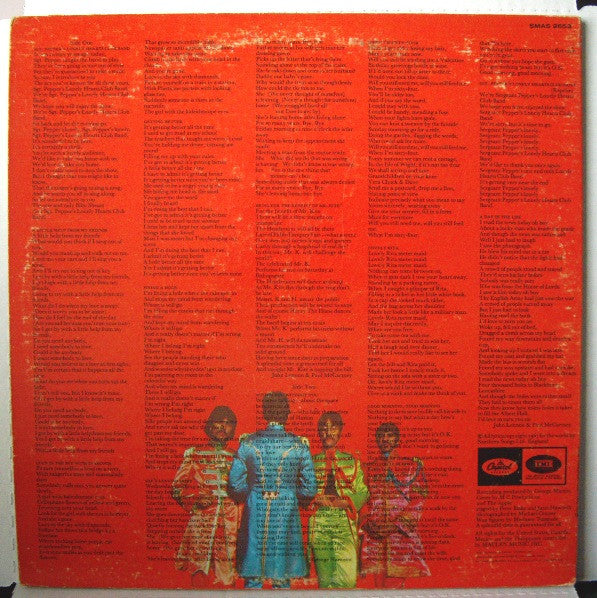 The Beatles : Sgt. Pepper's Lonely Hearts Club Band (LP, Album, RE, Jac)