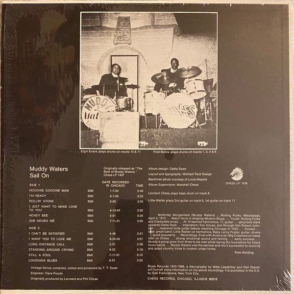 Muddy Waters : Sail On (LP, Comp, RE, Blu)