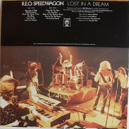 REO Speedwagon : Lost In A Dream (LP, Album, San)