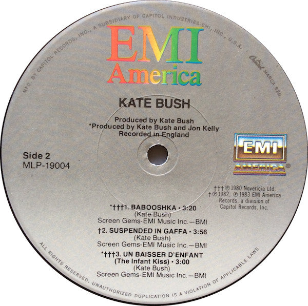 Kate Bush : Kate Bush (LP, MiniAlbum, Comp)