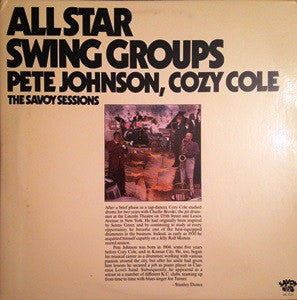Pete Johnson, Cozy Cole : All Star Swing Groups (2xLP, Comp, Promo)