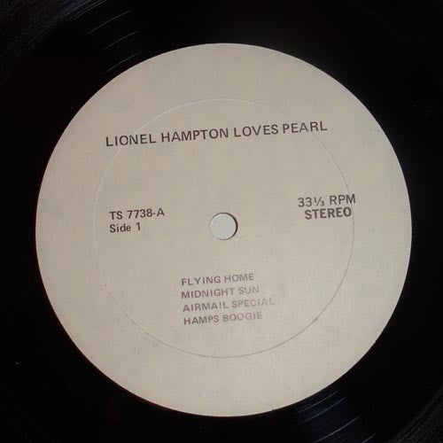 Lionel Hampton : Lionel Loves Pearl (LP, Comp)