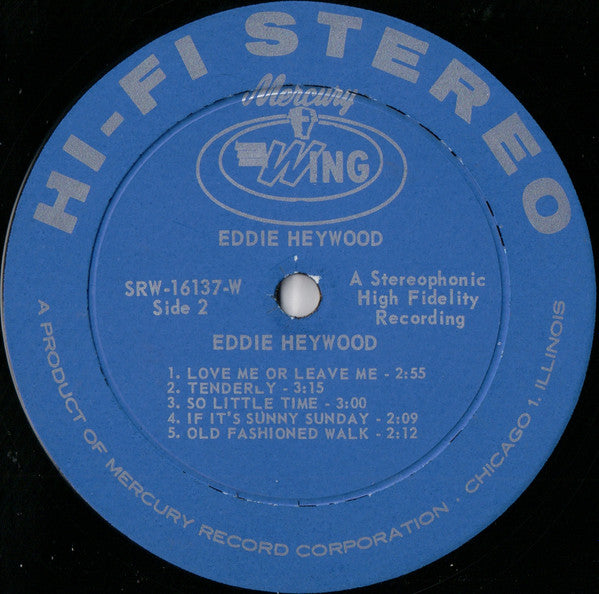 Eddie Heywood : Eddie Heywood (LP, RE)